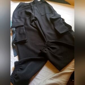 Black y2k pants